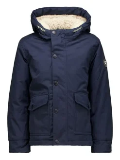 Parka w kolorze granatowym
