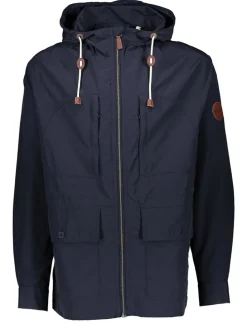 Parka w kolorze granatowym