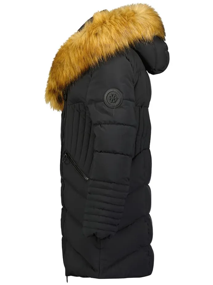 Parka zimowa "Chayeak" w kolorze czarnym