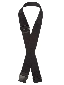 Pasek w kolorze czarnym do walizki - 170 x 6 cm