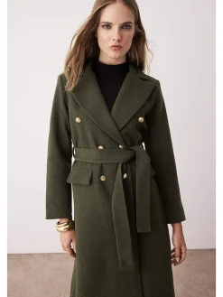 Płaszcz przejściowy w kolorze khaki