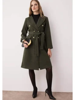 Płaszcz przejściowy w kolorze khaki