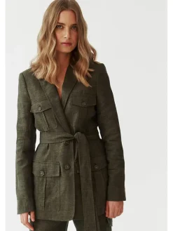 Płaszcz przejściowy w kolorze khaki