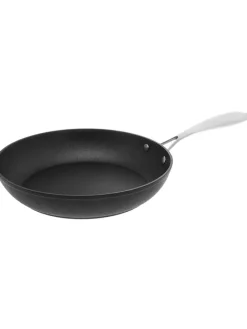 Patelnia w kolorze srebrno-czarnym - Ø 28 cm