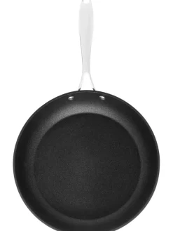 Patelnia w kolorze srebrno-czarnym - Ø 28 cm