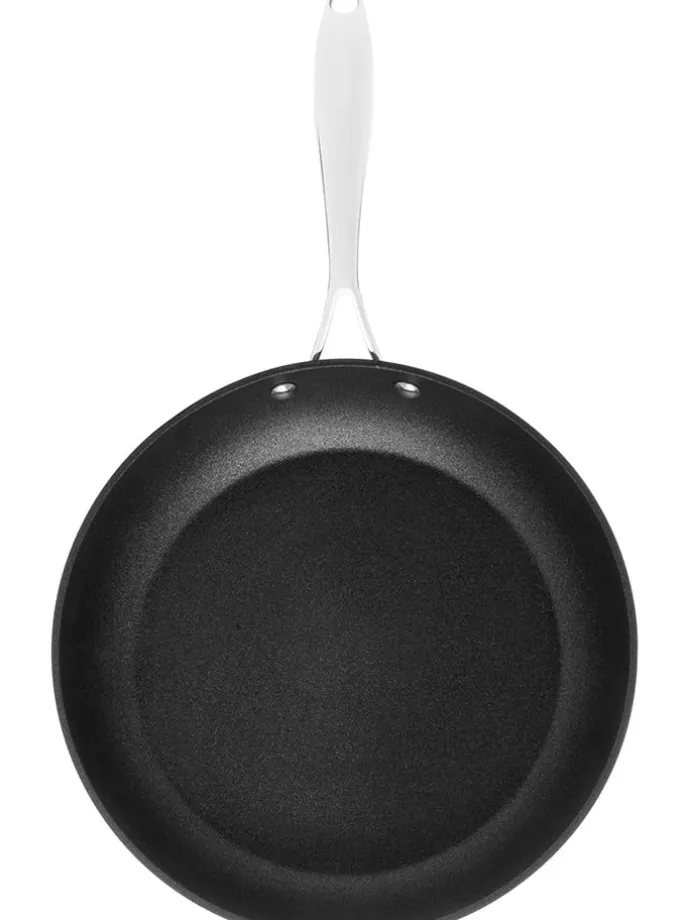 Patelnia w kolorze srebrno-czarnym - Ø 28 cm