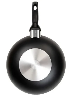 Patelnia wok "Panarena" w kolorze czarnym - Ø 28 cm