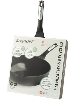 Patelnia wok w kolorze czarnym - Ø 24 cm