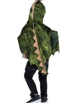 Peleryna kostiumowa "Dino" w kolorze zielonym