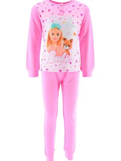 Piżama "Barbie" w kolorze jasnoróżowym