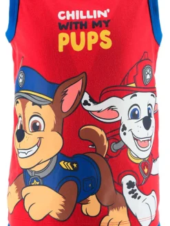 Piżama "Psi Patrol" w kolorze czerwono-niebieskim