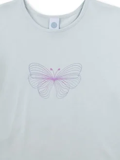 Piżama w kolorze błękitnym