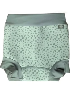 Pieluszka kąpielowa "Green Leopard" w kolorze zielonym