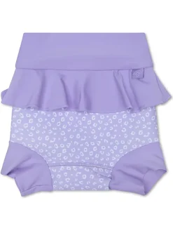 Pieluszka kąpielowa "Lila Leopard" w kolorze fioletowym