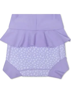 Pieluszka kąpielowa "Lila Leopard" w kolorze fioletowym