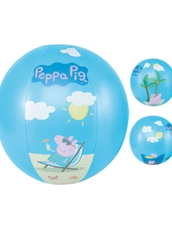 Piłka "Świnka Peppa" w kolorze turkusowym - 10 m+