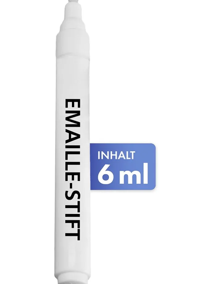 Pisak emaliowany w kolorze białym - 6 ml