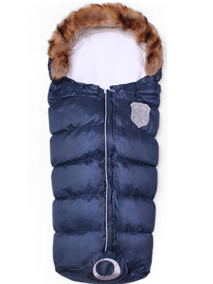 Śpiworek "Flex 3 Season" w kolorze granatowym do fotelika - dł. 130 cm