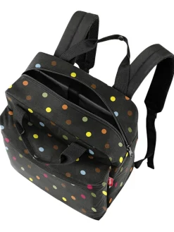 Plecak "Allday M" w kolorze czarnym ze wzorem - 30 x 39 x 13 cm