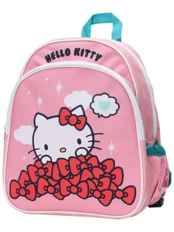 Plecak "Hello Kitty" w kolorze jasnoróżowym - 27 x 32 x 12 cm
