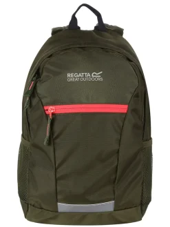 Plecak "Jaxon III" w kolorze khaki - 22 x 35 x 14 cm