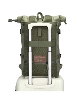 Plecak "Kobe" w kolorze khaki - 24 x 59 x 13 cm