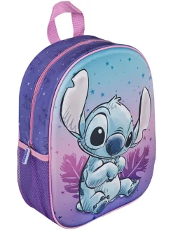 Plecak "Lilo & Stitch" w kolorze fioletowym - 27 x 33 x 10 cm
