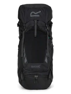 Plecak outdoor "Blackfell IV" w kolorze czarnym - 65 l