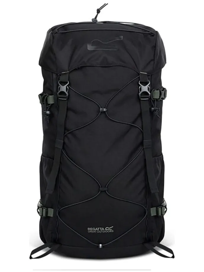 Plecak outdoorowy "Survivor V" w kolorze czarnym - 35 l