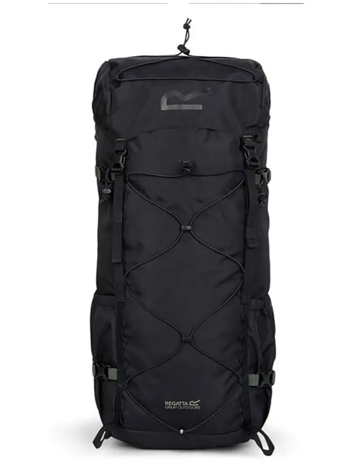 Plecak outdoorowy "Survivor V" w kolorze czarnym - 45 l