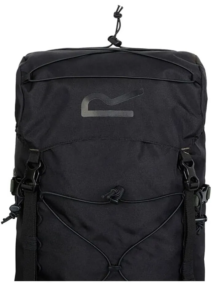 Plecak outdoorowy "Survivor V" w kolorze czarnym - 45 l