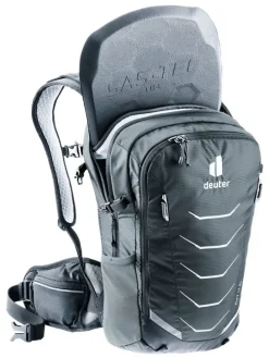 Plecak rowerowy "Flyt 12 SL" w kolorze czarnym - 26 x 46 x 15 cm