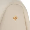 Plecak w kolorze kremowym - 23 x 27 x 11 cm