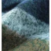 Pled "Mohair Look" w kolorze zielono-granatowym - 190 x 130 cm