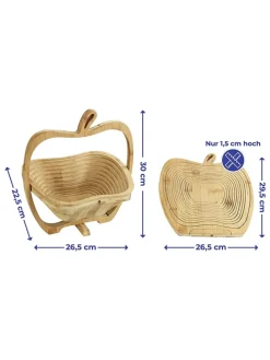 Podkładka w kolorze jasnobrązowym pod garnek - 13 x 4 x 9,5 cm