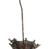Poidełko "Umbrella" w kolorze brązowym dla ptaków - 24 x 42,5 x 18 cm