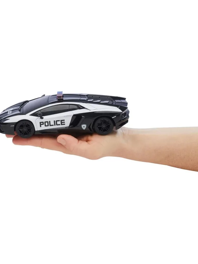 Pojazd zdalnie sterowany "Lamborghini Aventador Coupé Police" - 8+