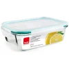 Pojemniki (3 szt.) "Basic" w kolorze turkusowym - 500 ml