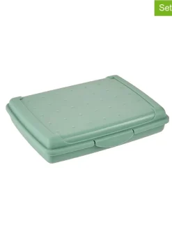 Pojemniki (2 szt.) "Luca" w kolorze zielonym na lunch - 500 ml