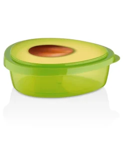 Pojemniki (6 szt.) w kolorze czerwono-zielonym - 800 ml