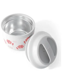 Pojemnik termiczny "Poppy" w kolorze jasnoróżowo-białym na lunch - 550 ml