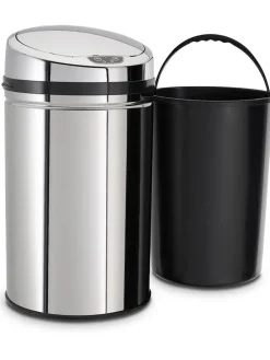 Pojemnik w kolorze srebrnym - 30 l
