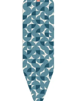 Pokrowiec w kolorze niebieskim na deskę do prasowania - 45 x 135 x 3 cm