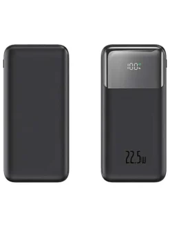 Powerbank w kolorze czarnym - 10000 mAh