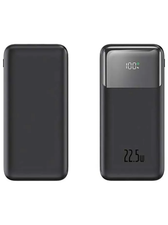 Powerbank w kolorze czarnym - 10000 mAh