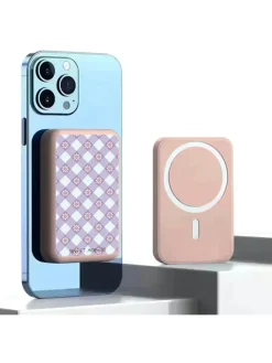 Powerbank w kolorze jasnoróżowym - 10000 mAh