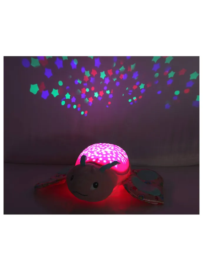 Projektor LED w kolorze jasnoróżowym