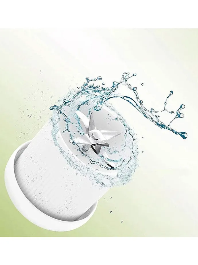Przenośny blender w kolorze jasnoróżowym - wys. 23 cm
