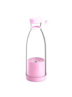 Przenośny blender w kolorze jasnoróżowym - wys. 23 cm