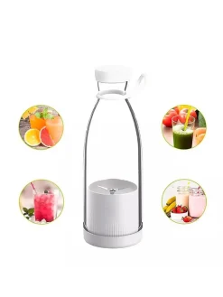 Przenośny blender w kolorze jasnoróżowym - wys. 23 cm